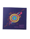 YouBella Rakhi and Greeting Card Combo for Brother